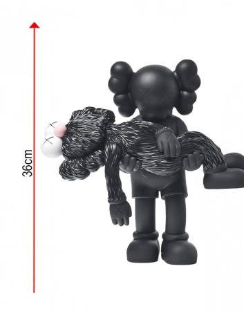 Kaws Gone Figure Фигурка (Черный) - 36 см