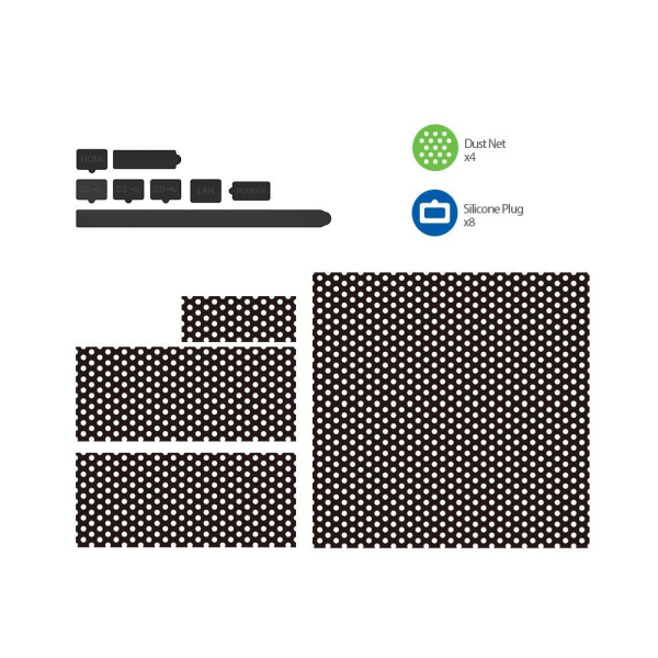 Пылезащитных заглушки  Xbox Series X Силиконовый  фильтр  SeriesX TYX-2607