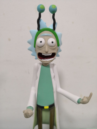 Фігурка Рік і Морті Rick and Morty Мир серед світів (16cm)