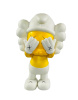 Kaws x The Smurf Companion виниловая фигурка Смурфики (желтый) - 21 см