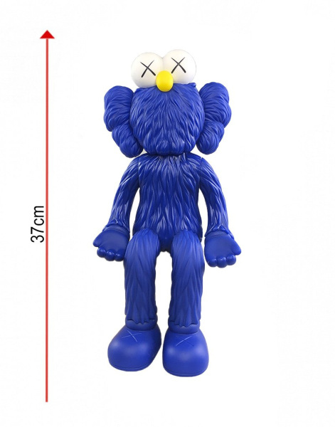 Фигурка KAWS BFF Seeing Lamp (Синий) - 37 см
