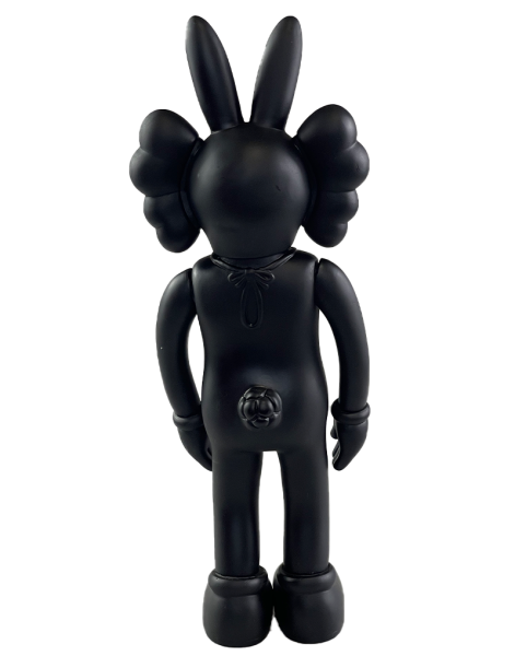 Kaws Jumbo BFF Rabbit Black виниловая фигурка черный заяц - 30 см Kaws Jumbo BFF Rabbit Black виниловая фигурка черный заяц - 30 см