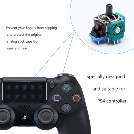 PS4 21v1 PS4 механізм аналога 3D джойстика Dualshock 4 і потенціометр ковпачок гвинт аксесуари для ремонту