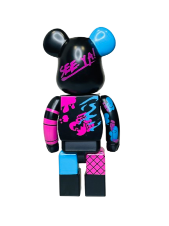 Bearbrick Jinx Violent Bear (Фігурка ведмідь Джинкс) 400% (28 см)