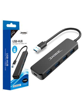 PS4 PS5 USB 3.0 HUB Високошвидкісний спліттер Switch/ONE/360USB-HUB 4 USB+Type-C TY-0805