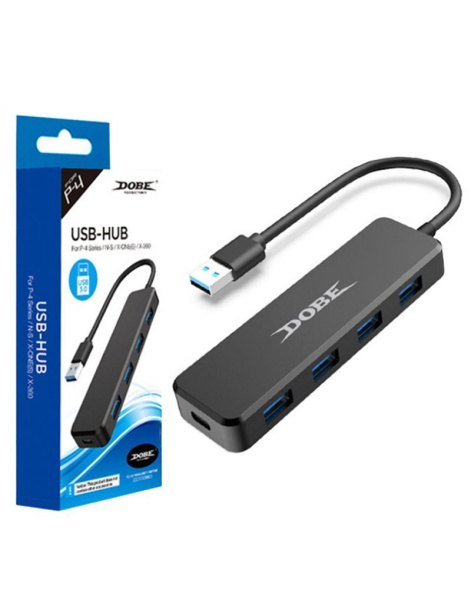 PS4 PS5 USB 3.0 HUB Високошвидкісний спліттер Switch/ONE/360USB-HUB 4 USB+Type-C TY-0805