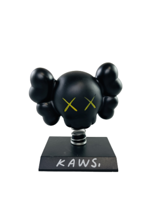Kaws Companion (Cars Series) Фигурка башкотряс голова (черный) - 13 см