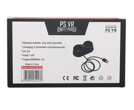 Зарядна станція для 2 контролерів PlayStation Move PS4 / PS VR KJHPSVR-005