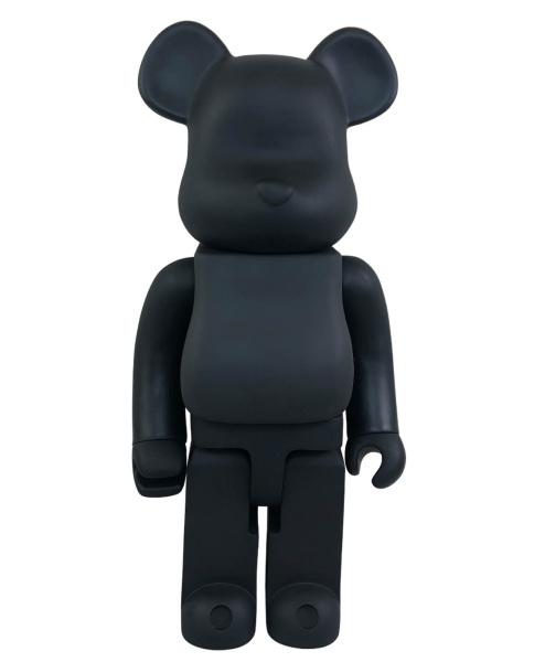 Bearbrick Black (Чорний Матовий) 1000% (70 см)