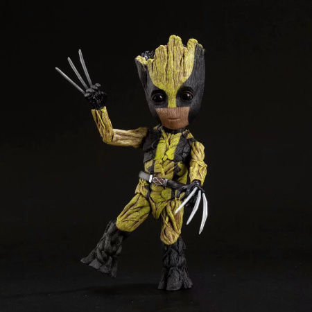 Фігурка Вартові галактики 2 Groot Treeman Росомаха (26 см)