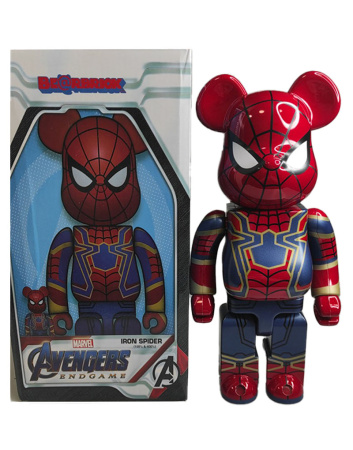 Bearbrick Iron Spider-man Avengers End Game 400% (28см)