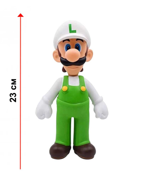 Фігурка Super Mario — Luigi (Super Size Figure Collection) 23 см