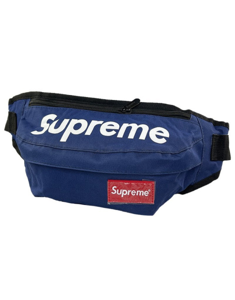 Сумка-бананка Supreme (Синяя)