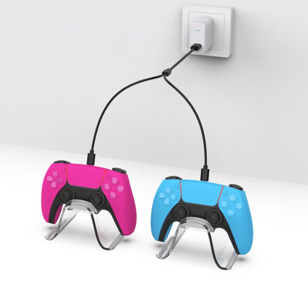 Кабель для заряджання контролера PS5 VR2 One Out Two підходить  Switch/PS5 Controller Type-C  TP5-2519