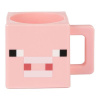 Кружка JINX Minecraft Pig (рожева) 