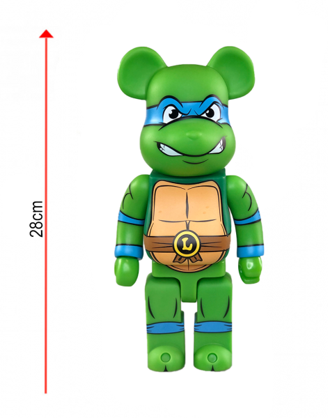 Bearbrick Leonardo (TMNT) 400% 28 см