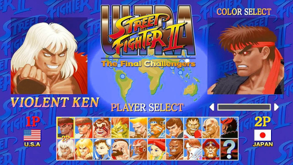Ultra Street Fighter II: The final challengers (Switch)