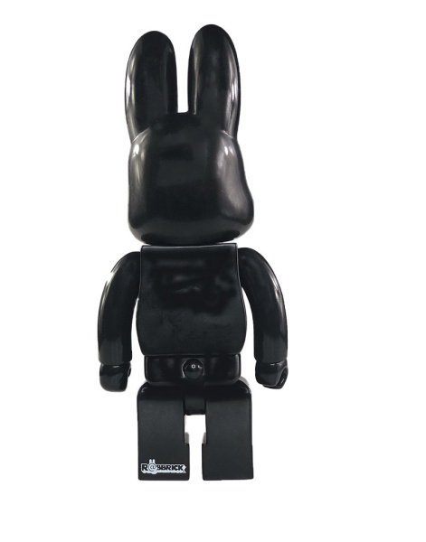 Bearbrick Rabbits Supreme Black 400% (30 Cм)