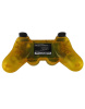 Бездротовий Джойстик PS3 (прозорий жовтий)
