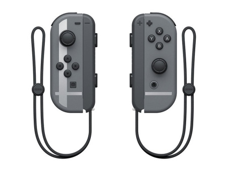 Игровая приставка Nintendo Switch (серый) + код загрузки для Super Smash Bros. Ultimate