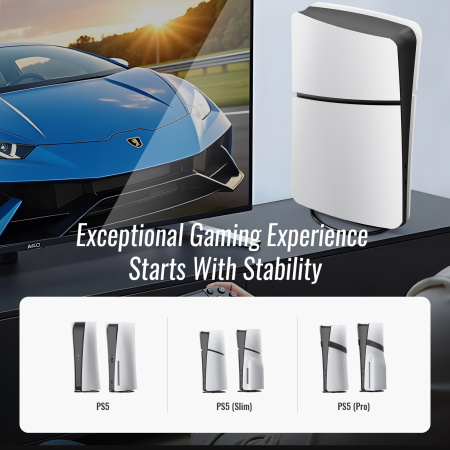 Універсальна вертикальна підставка для PS5 / PS5 Slim / PS5 PRO (JYS-P5216)