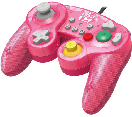 Nintendo Switch Геймпад Hori Battle Pad (Peach) для консоли Switch (NSW-135U)