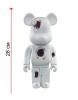 Bearbrick Art OverTurn Purple Crystal (Фиолетовый Кристалл) 400% (28см)