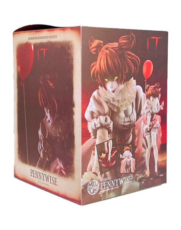 Фігурка Пенні Вайз клоун дівчинка Horror Bishoujo Pennywise  (23 см)