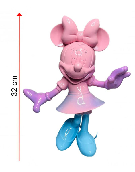 Фигурка Минни Маус - Девочка (Трехцветный) 32см