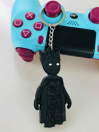 Грут чорний (Брелок селіконовий)