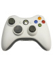 Джойстик Беспроводной Белый Оригинал (XBOX 360) Б/У