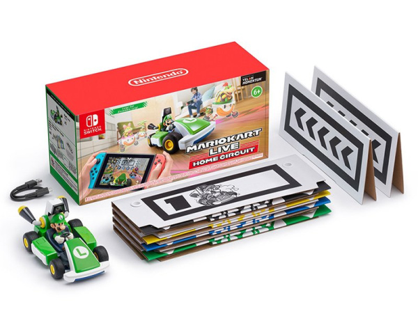 Mario Kart Live – Home Circuit. Набор Luigi (Nintendo Switch)