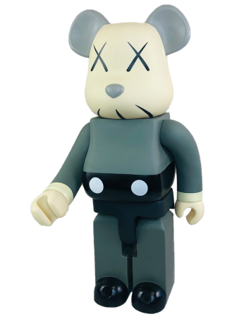 Bearbrick KAWS 2002 GREY 1000% (70 см)
