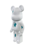 Bearbrick Art OverTurn Blue Crystal (Голубой Кристалл) 400% (28см)
