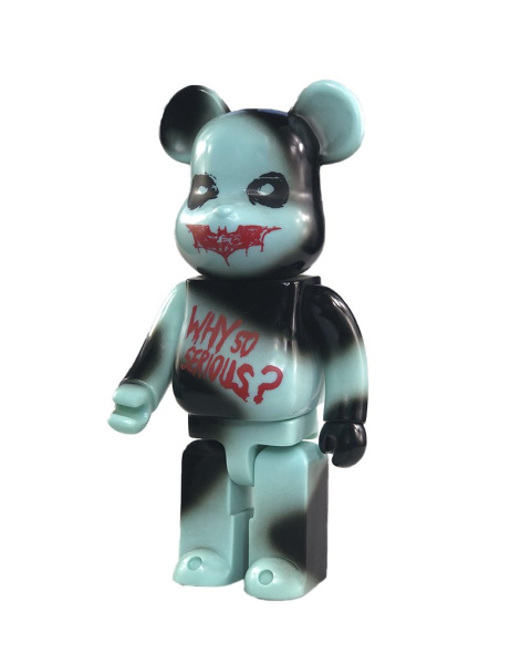 Bearbrick Joker The Dark Knight Why So Serious 400% (28 См)