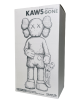 Kaws holding money grey вінілова фігурка (30 см)