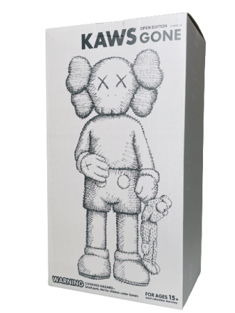 Kaws holding money grey вінілова фігурка (30 см)