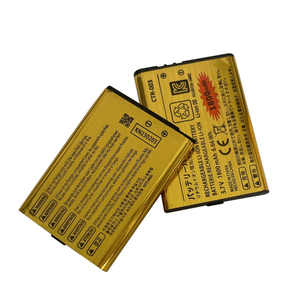 Акумулятор Gold Label CTR-003 для Nintendo Switch Pro, 3DS та New 2DS 1800 маг