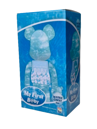 Bearbrick My First Baby Water Crest 400% (28см)