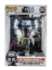 Фигурка Funko POP Мандалорец №380 Звездные войны в хромированной броне с Дитем (25 см)