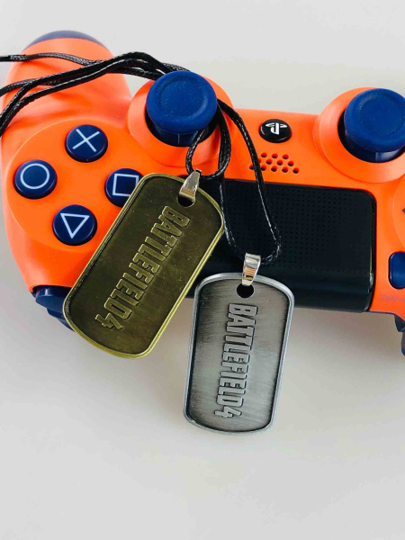 Металевий жетон Battlefield 4 (Сріблястий / Бронзовий) — геймерський кулон