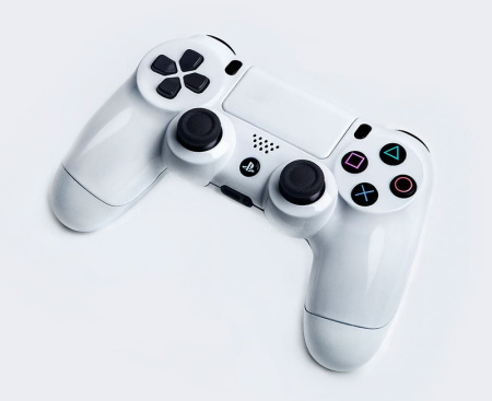 Геймпад DualShock 4 КОСМИЧЕСКИЙ БЕЛЫЙ (PS4)