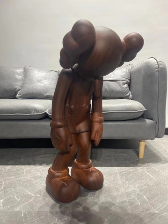 Kaws Small Lie Companion Деревянная Фигурка - 70 см