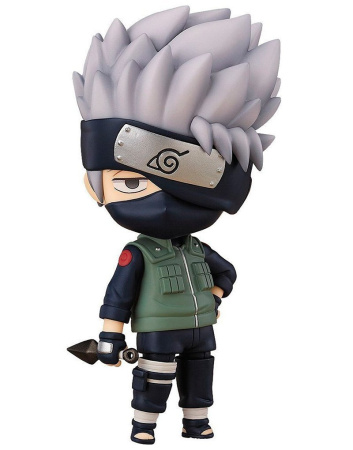 Фигурка Какаши Хатаке Нендороид (Kakashi Hatake Nendoroid) 724 (12см)