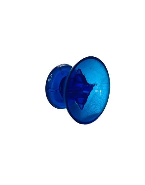 Стик Грибок Шляпка аналога джойстика Xbox360 Прозрачная Синяя