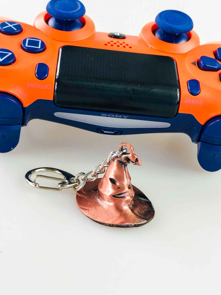 Ігровий брелок Harry Potter Сортувальний Капелюх металевий мідний