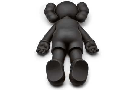 Фигурка Kaws Companion 2020 (Черный) 43 см