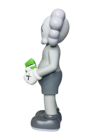 Kaws holding money grey вінілова фігурка (30 см)
