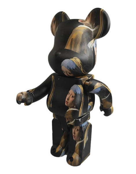 Bearbrick Johannes Vermeer (Дівчина з перловою сережкою) 400% (28см)