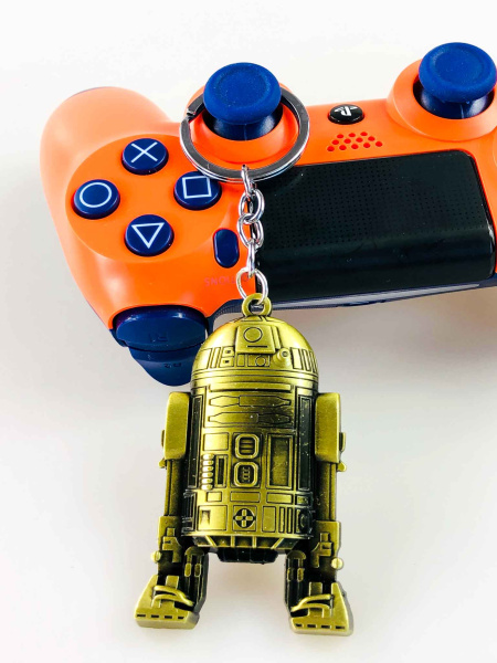 Ігровий брелок Star Wars R2-D2 металевий золотий